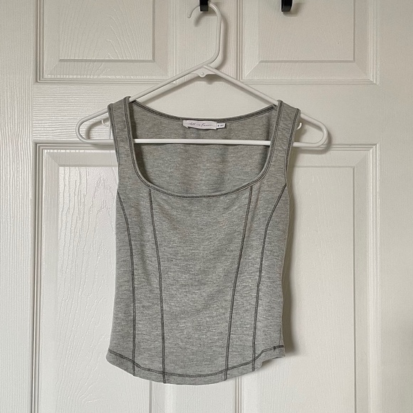 All in Favor Tops - Cropped tank